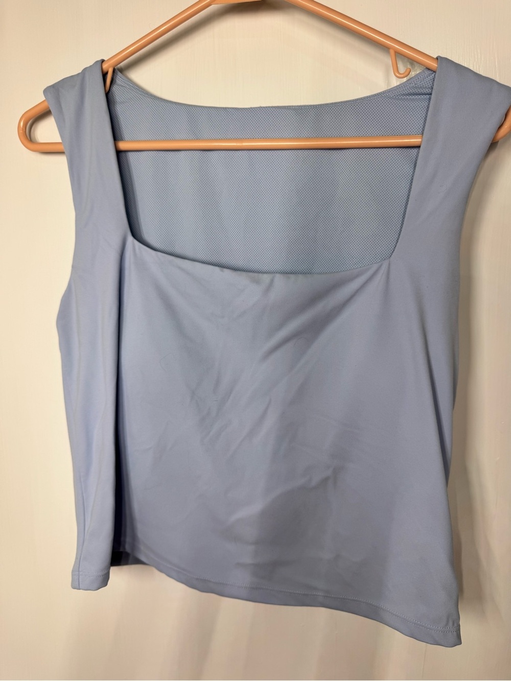 All in motion Light Blue Square-Neck Tank Top — Women's Everyday Layer